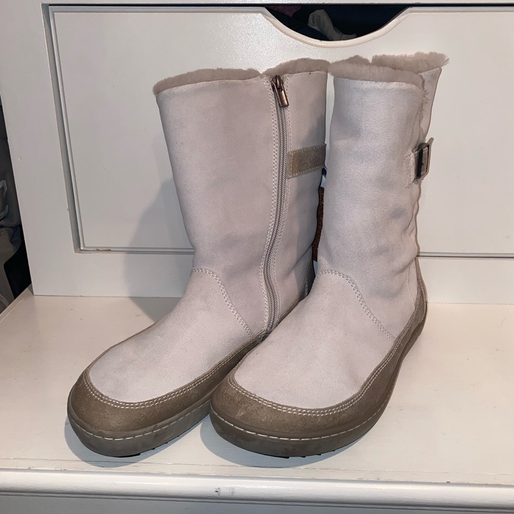 Birkenstock Woodbury Shearling Boots